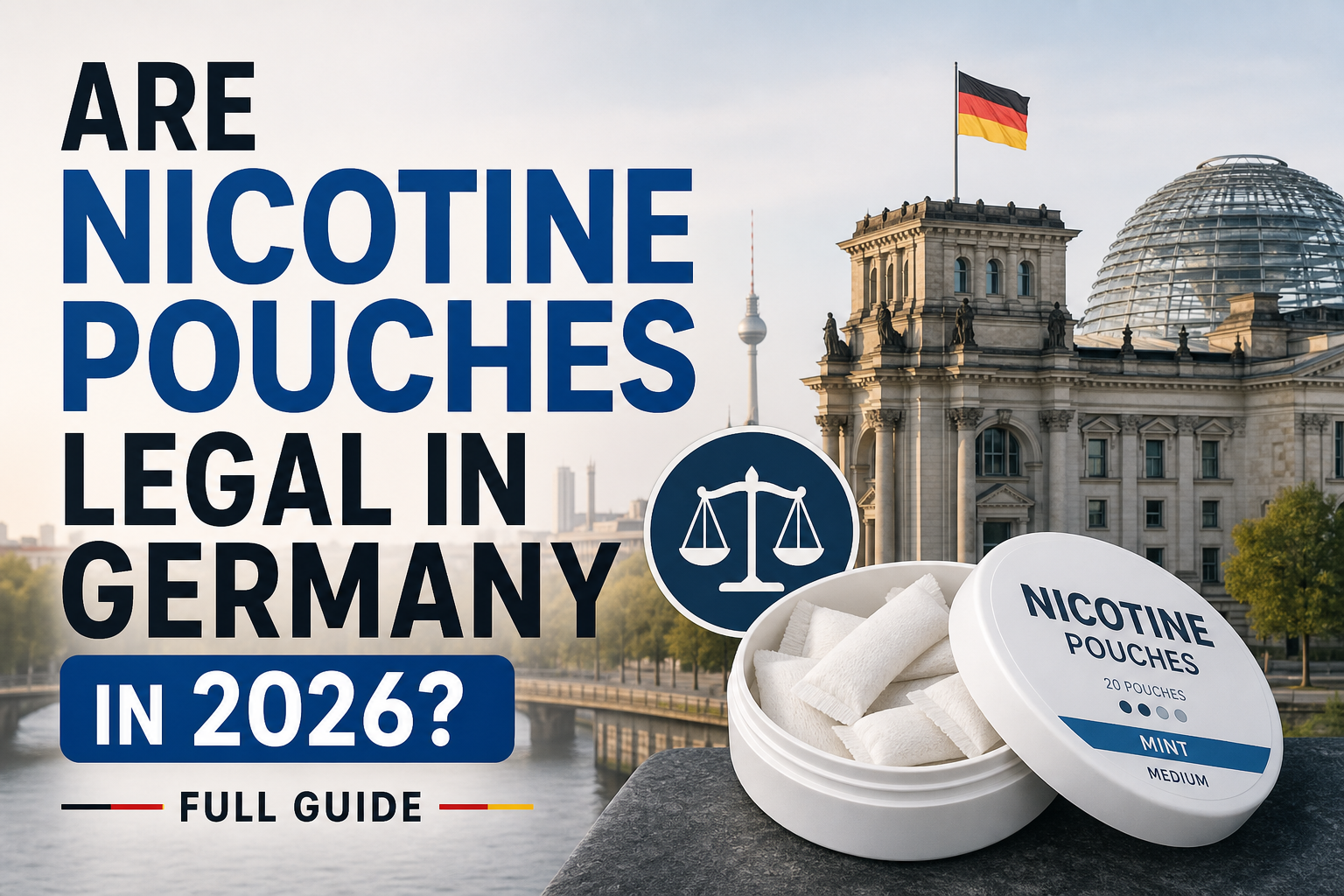 Are Nicotine Pouches Legal in Germany in 2026? Full Guide
