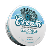 Cold As Ice Light 4 mg mint nicotine pouches — left view of can