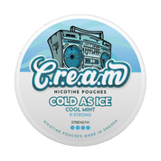 Cold As Ice X-STRONG 12 mg mint nicotine pouches — front of can