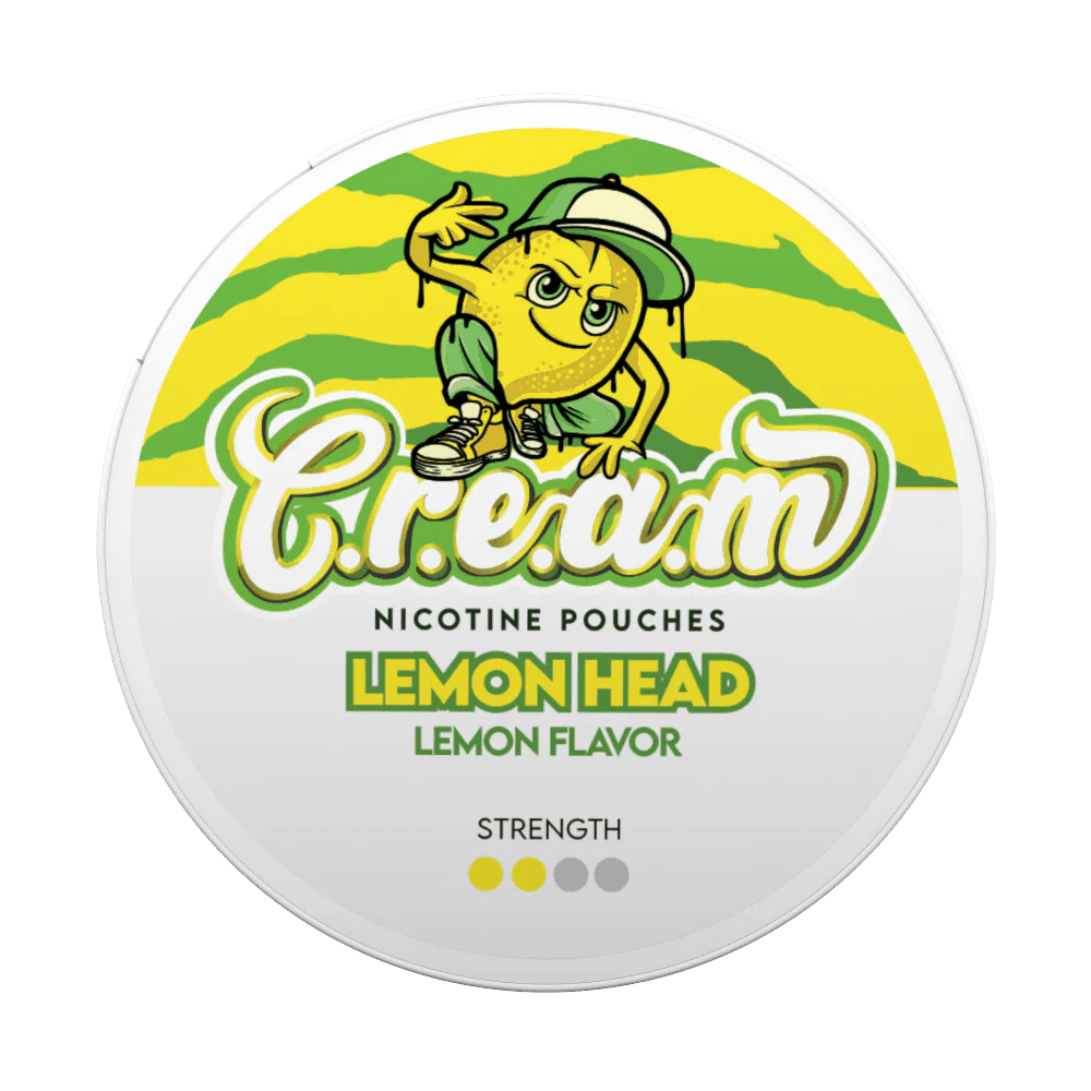 Lemon Head Light 4 mg lemon nicotine pouch close-up
