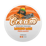 Mango Man Light 4 mg mango nicotine pouch close-up
